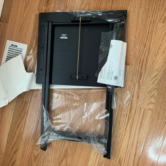 everyday living black single tray table - Picture 9 of 9